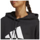 Adidas Γυναικείο φούτερ Essentials Big Logo French Terry Oversized Hoodie